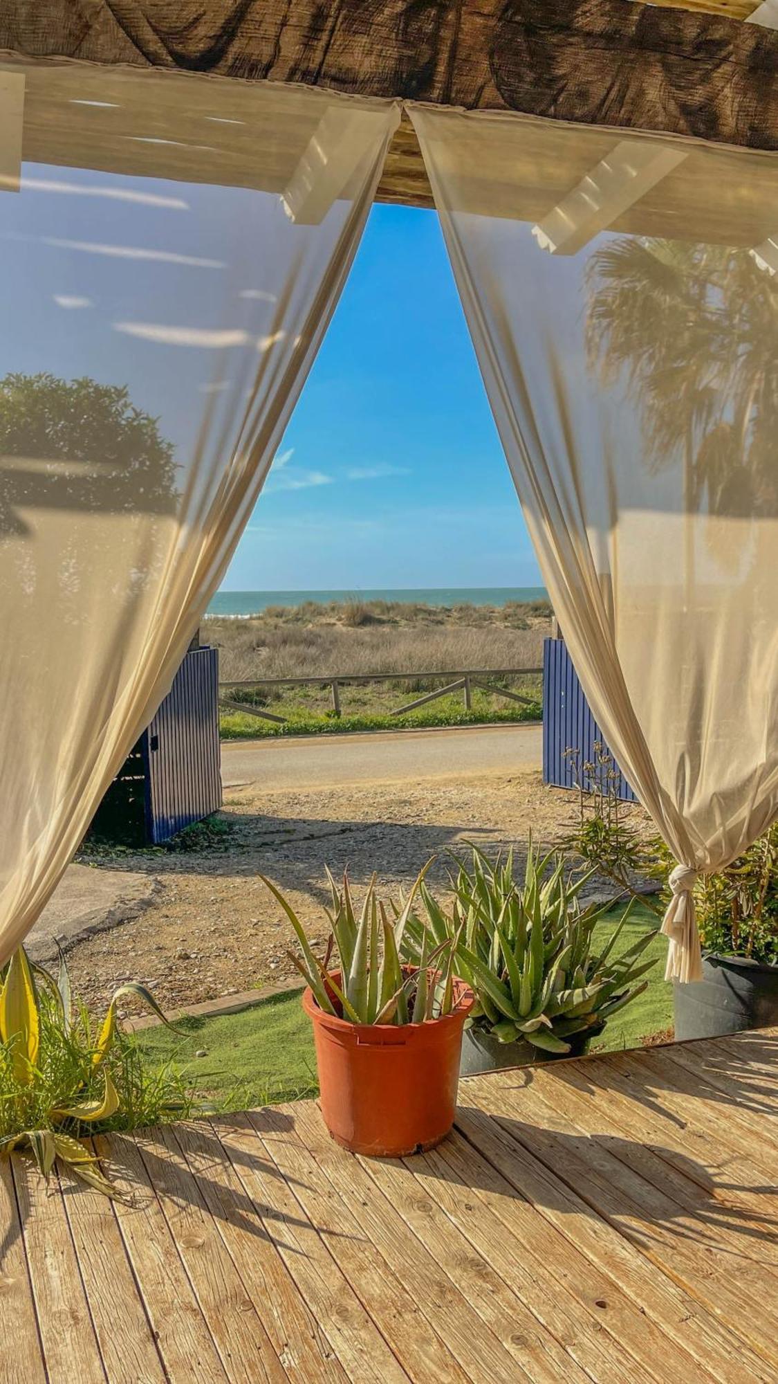 La Cabana A Orillas Del Palmar Кадис Экстерьер фото
